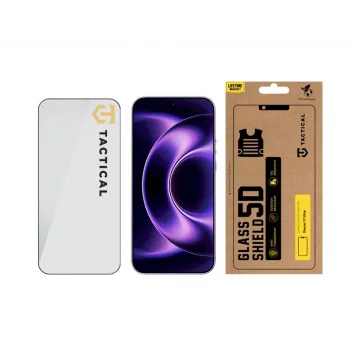 Tactical Glass Shield 5D näytönsuojakalvo Xiaomi 17 Ultralle - musta