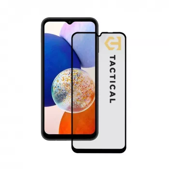 Tactical Samsung Galaxy A14 / A14 5G Glass 2.5D Full Glue musta