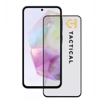 Tactical Samsung Galaxy A35 5G Glass Shield 5D musta