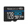 Team Group Team GO 128GB microSDXC UHS-I U3 V30 A1 muistikortti SD-sovittimella