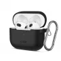 Tech-Protect Apple AirPods 3 silikonikoukkukuori musta
