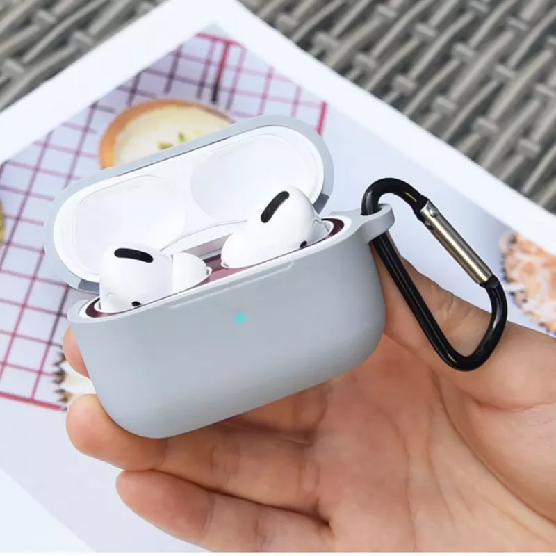 Tech-Protect Apple AirPods Pro 1 / 2 Icon Hook -kotelo, musta