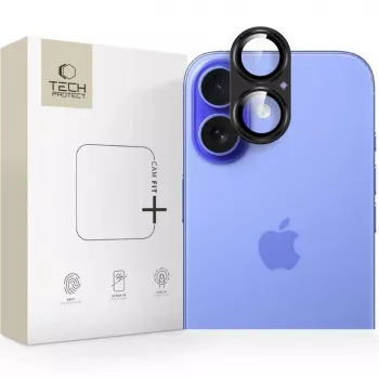Tech-Protect CamFull Fit+ kameraobjektiivin suojus Apple iPhone 17, musta
