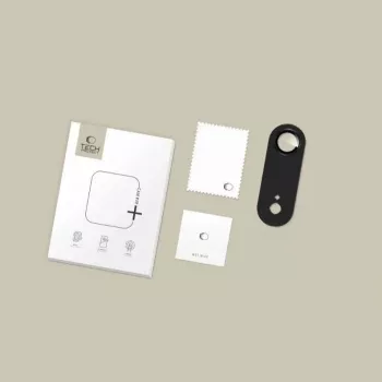 Tech-Protect CamFull Fit kameraobjektiivin suojus Apple iPhone Air -puhelimelle, musta
