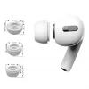 Tech-Protect korvakappaleet AirPods Pro 1/2 - S/M/L - valkoinen (3 paria)