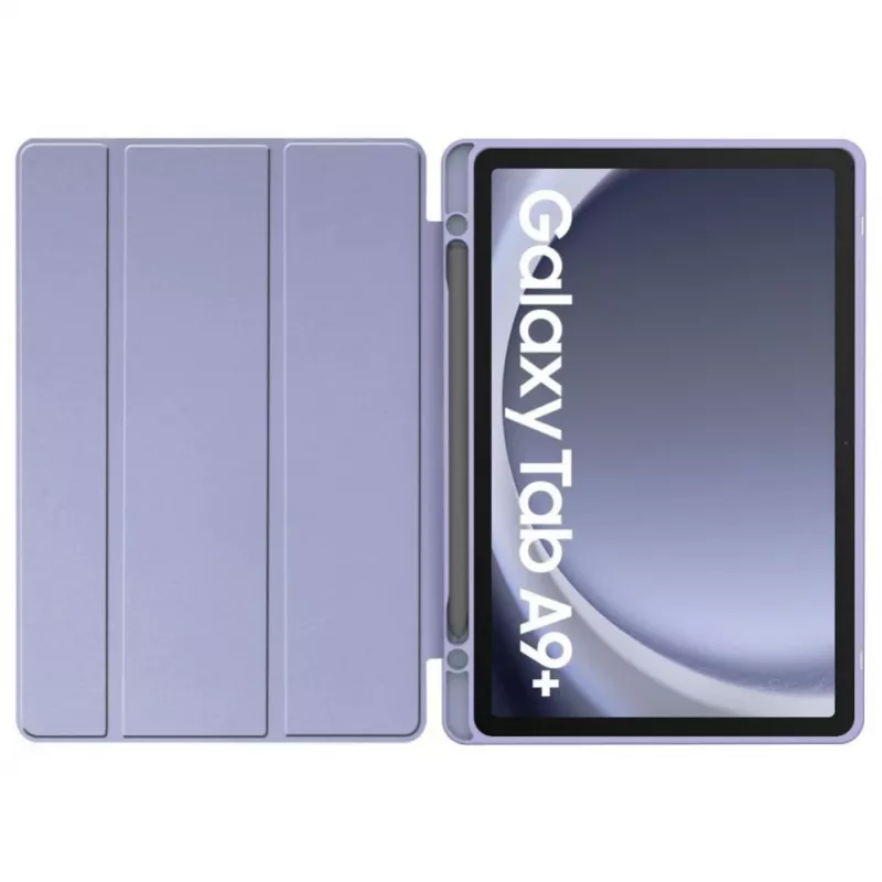 Tech-Protect Galaxy Tab A9 Plus 11 X210 / X215 / X216 SC Pen hybridikotelo purple marble