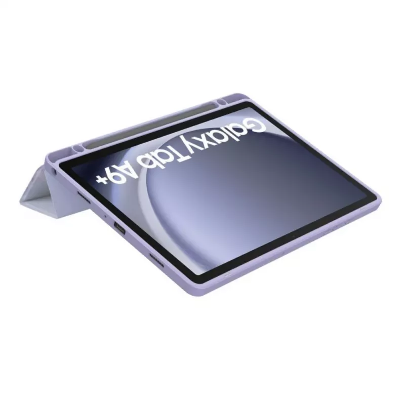 Tech-Protect Galaxy Tab A9 Plus 11 X210 / X215 / X216 SC Pen hybridikotelo purple marble