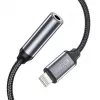 Tech-Protect Lightning (pistoke) - 3,5 mm kuuloke (liitäntä) sovitin - valkoinen