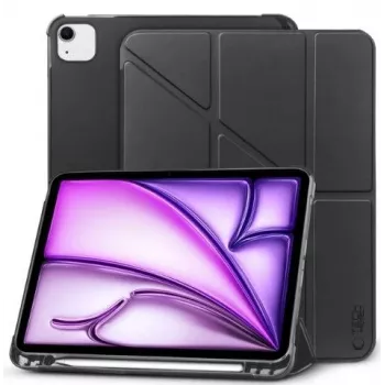 Tech-Protect SC Pen Origami -kotelo iPad Air 13 tuumaa 2024 - musta
