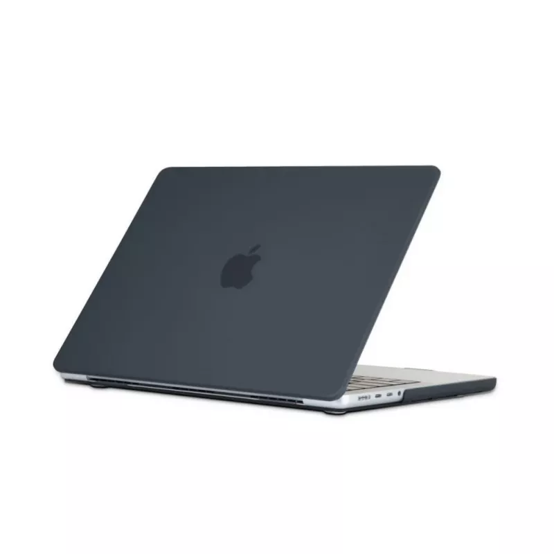 Tech-Protect Smartshell kova kuorikotelo MacBook Pro 14 M1/M2/M3/M4/M5 2021-2025, musta mattapinta