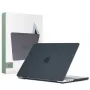 Tech-Protect Smartshell kova kuorikotelo MacBook Pro 14 M1/M2/M3/M4/M5 2021-2025, musta mattapinta