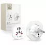 Tech-Protect Universal WL-09 yleismatkasovitin EU valkoinen