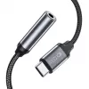 Tech-Protect USB-C - 3,5 mm mini-jakki audioadapteri (liitäntä) - musta