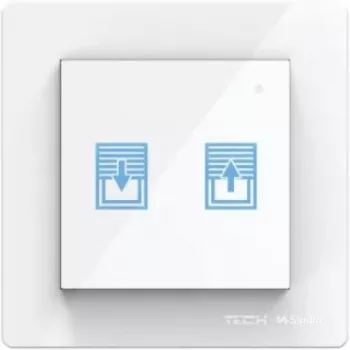 Tech Sterowniki FZ-02M johdollinen rullakytkin (valkoinen, 230V AC, 3A, uppoasennus)
