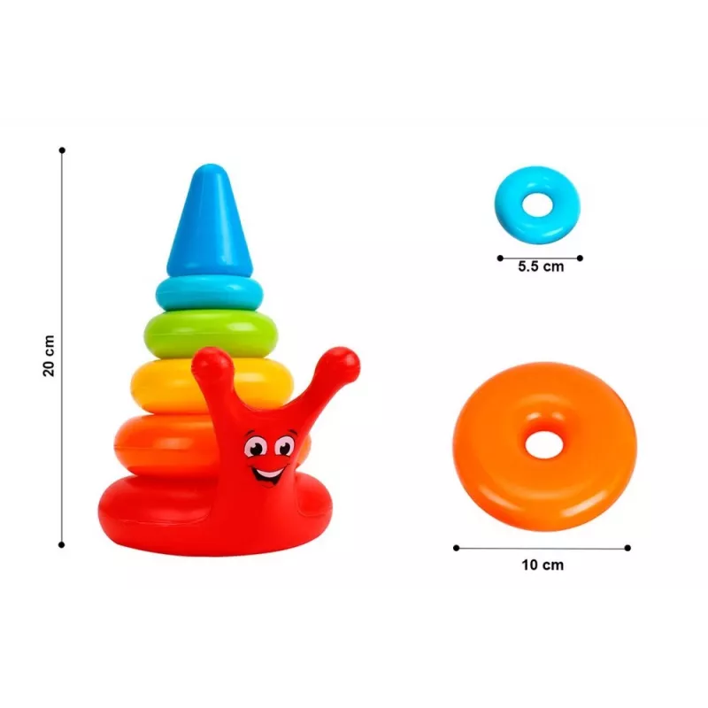TECHNOK pyramidipalapeli taaperolle 5255