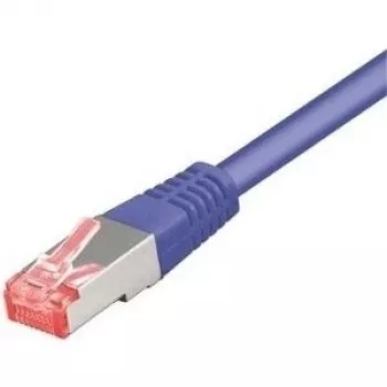 TECLINE Cat 6 S-STP (PIMF) -patchkaapeli, RJ45, violetti, 25 m, Slim Snagless Boot 71525V