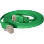 TECLINE laadukas litteä U/UTP Cat 6 patch-kaapeli, vihreä, 7,5 m 77807G