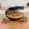 TEESA SUPREME pizzauuni, 1200 W, 32 cm, katseluikkuna, irrotettava kivi