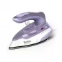 Tefal First Class DB1612E0 matkasilitysrauta - 1100 W, ruostumaton teräspohja, kaksoisjännite, 70 ml säiliö, valkoinen/sininen