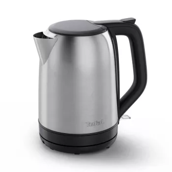 TEFAL KO5S0DE Subito vedenkeitin, ruostumaton teräs/musta, 2400 W, 1,7 L