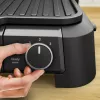 Tefal SuperGrill 3-in-1 GC510DE0 kontaktigrilli, 2000 W, hopea/musta