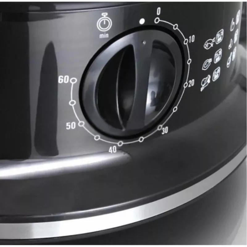 Tefal Convenient VC140135 Höyrykeitin, 2 koria, 6 L, 900 W, musta