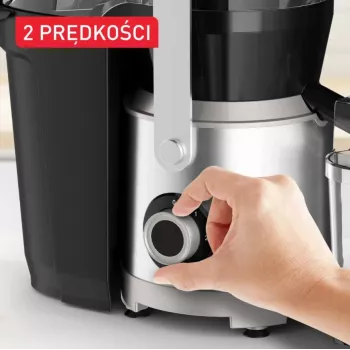 Tefal ZE660D10 keskipakoismehulinko 800 W musta/hopea