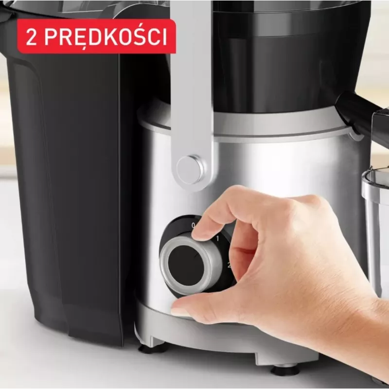 Tefal ZE660D10 keskipakoismehulinko 800 W musta/hopea