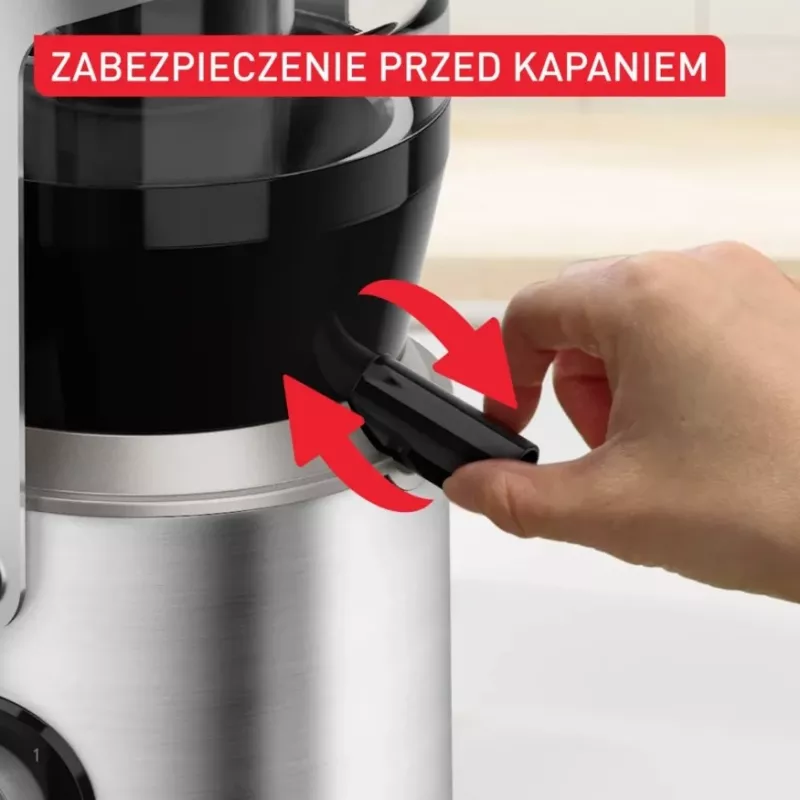 Tefal ZE660D10 keskipakoismehulinko 800 W musta/hopea