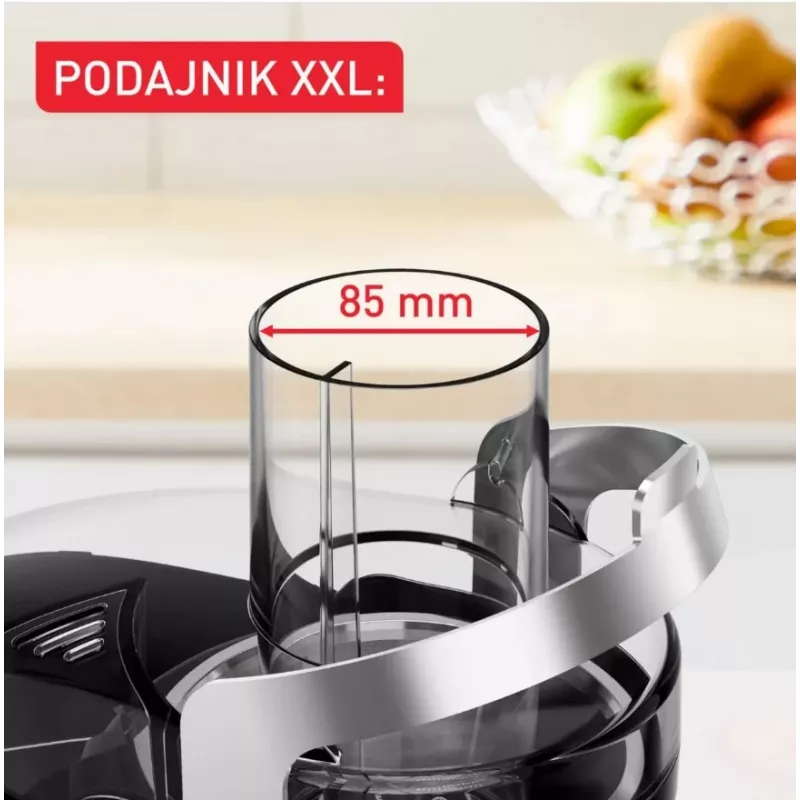 Tefal ZE660D10 keskipakoismehulinko 800 W musta/hopea