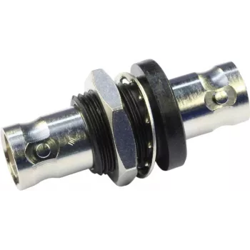 Telegärtner BNC asennusadapteri naaras-naaras 50 ohm paneeliasennus J01004A1333