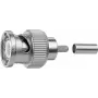 Telegärtner BNC puristusliitin G01 50 ohmia, puristus/puristus, Professional, A0205, RG-58 C/U, Belden YR23092, UG-1785/U, 5 kpl:n pakkaus