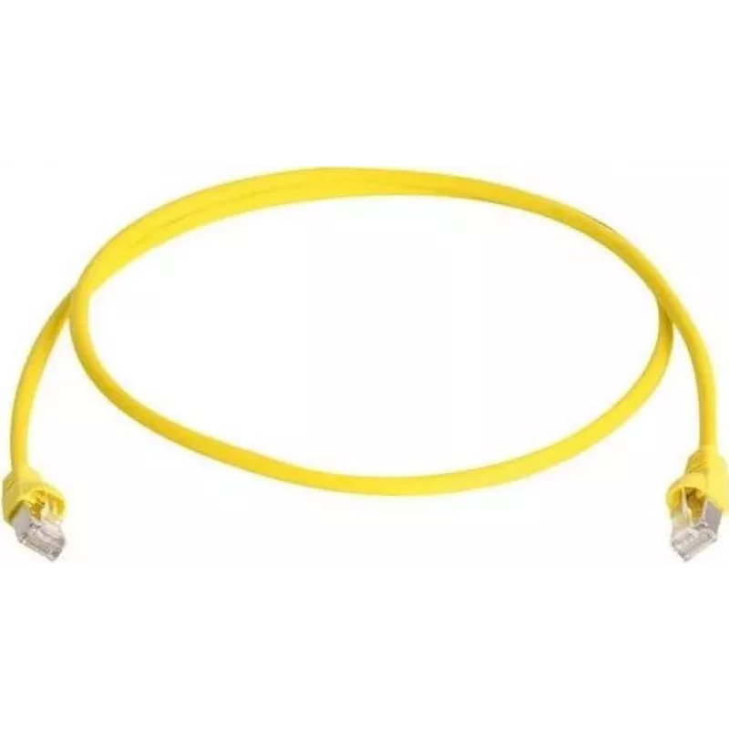 Telegärtner Cat.5e F/UTP -verkkokaapeli, RJ45, 25 m, keltainen L00006D0096