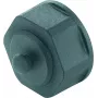 Telegärtner H80030A0004 suojaradomi OMNI-antennille, UV-kestävä PC/ABS, harmaa, IP65, ruuvattava