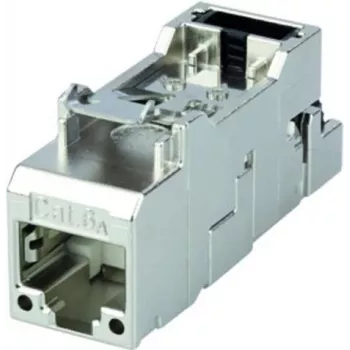 Telegärtner J00029A4001 Cat.6A suojattu RJ45 Keystone Jack -moduuli