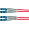 Telegärtner LC-LC OM4 duplex kuitupatch-kaapeli, 2m, violetti 100011327