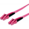 Telegärtner LC-LC OM4 duplex kuitupatch-kaapeli, 2m, violetti 100011327