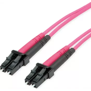 Telegärtner LC-LC OM4 duplex kuitupatch-kaapeli, 2m, violetti 100011327