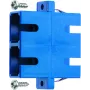 Telegärtner kuituliitin 2xSC-duplex, multimode & singlemode asennettavaksi varustamattomiin kuitupaneelikenttiin, seinäjakamoihin - 1 kpl (J08081A0006)