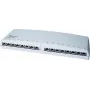 Telegärtner MPD16 K patch-paneeli - 16 porttia RJ45 - Cat.6a - Alpine White