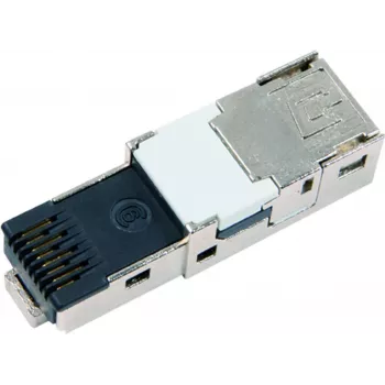Telegärtner STX V1 RJ45 pistokesisäke Cat.6, suora, 8P8C, suojattu, työkaluton IDC, J80026A0004
