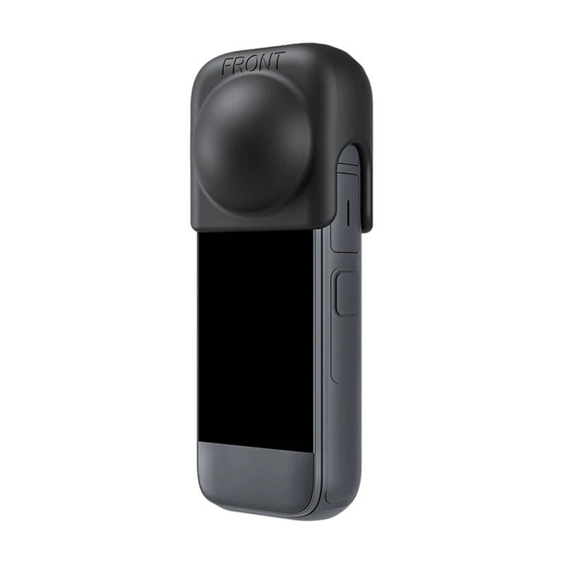 TELESIN silikoninen linssinsuoja Insta360 X4:lle - musta