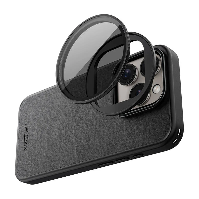 TELESIN VND 58 mm suodatin iPhone 15 Pro/Pro Maxille