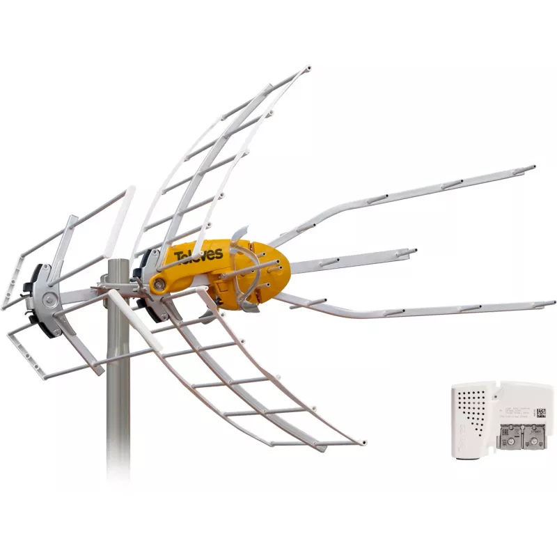 TELEVES Ellipse Mix BIII/UHF (LTE700) TV-antenni BOSS-teknologialla - Ref. 148821