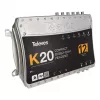 Televes K20-12 Compact Headend 12 -lähetin-vastaanotin DVB-S2 - QAM