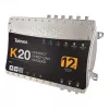 Televes K20-12 Compact Headend 12 -lähetin-vastaanotin DVB-S2 - QAM