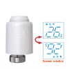 Tellur Smart WiFi termostaattinen patteriventtiili RVSH1 LED valkoinen