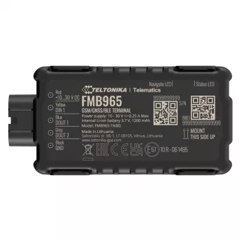 Teltonika FMB9653E8T01 GPS/GSM-autopaikannin 1200 mAh akulla