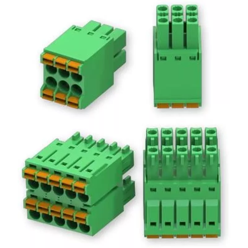 Teltonika PR5MEC15 liitinsarja, 2x5 pin, 2x3 pin, 300V
