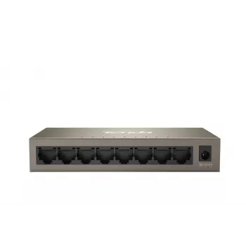 Tenda TEG1008M 8-porttinen Gigabit Ethernet kytkin | 16Gbps metalli pöytämalli